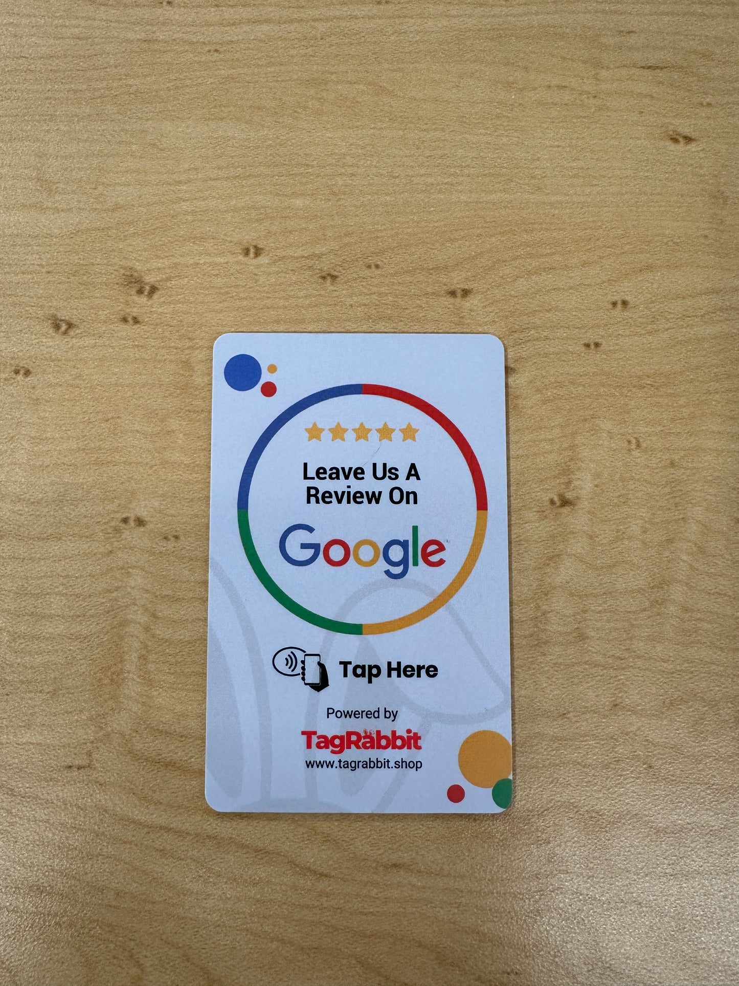 Google Reviews - Card